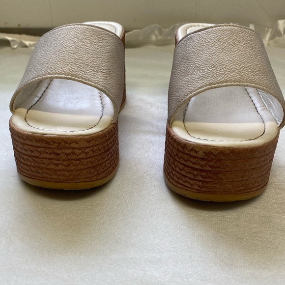 Platform Sandals Women Toe Causal Wedges Slippers Peep Slippers Shoes size 8.5 - Picture 4 of 12